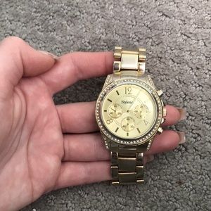 Gold watch